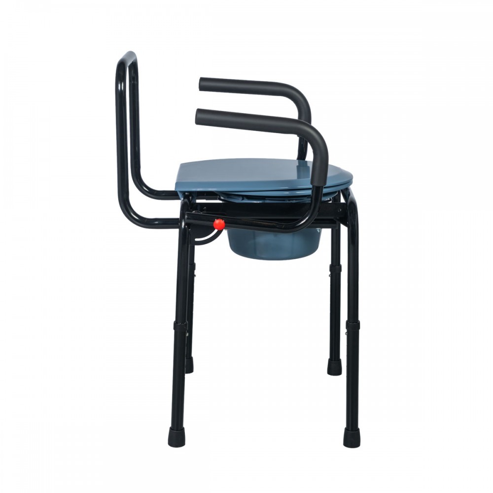 Ειδική Καρέκλα Μπάνιου Premium 3 σε 1. Τουαλέτα-Ανυψωτικό-Στήριξη. Πτυσσόμενα Πλαϊνά. Μέγιστο Βάρος Χρήστη 130Kg. 0813165.