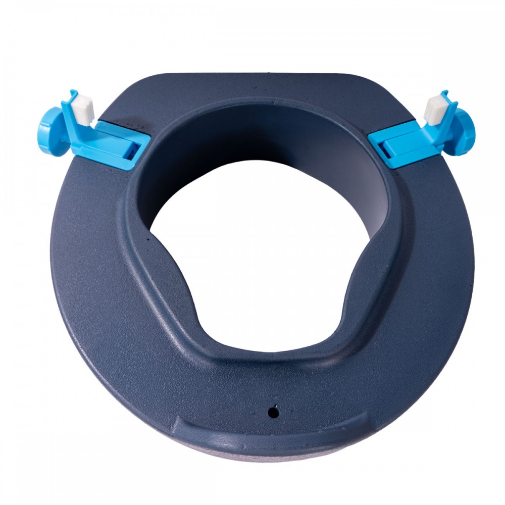 Ανυψωτικό Τουαλέτας με Σφιγκτήρες “BLE ΙI”. Μαλακό από PU. Ύψος 16cm. Μέγιστο Βάρος 160Kg. 