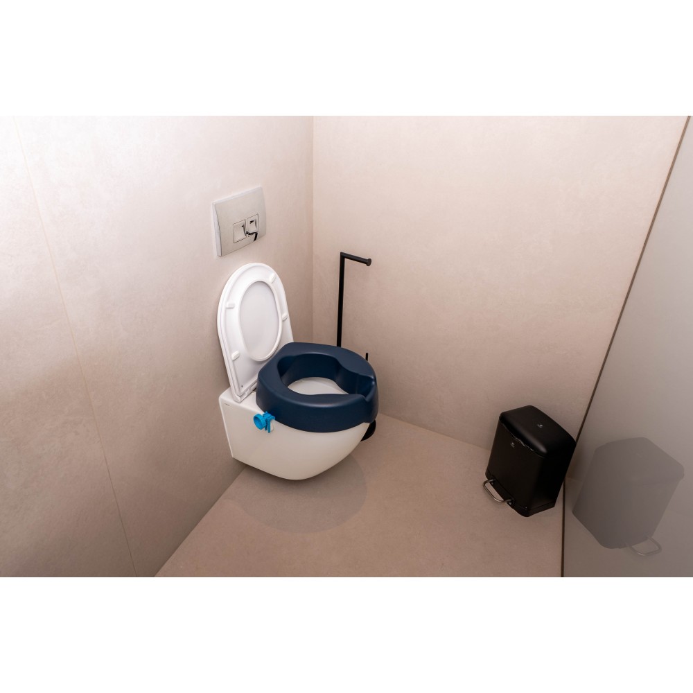 Ανυψωτικό Τουαλέτας με Σφιγκτήρες “BLE ΙI”. Μαλακό από PU. Ύψος 16cm. Μέγιστο Βάρος 160Kg. 