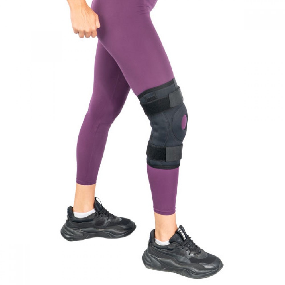 Επιγονατίδα Neoprene με Άρθρωση. Αμφιδέξιο. Μαύρο. L2464. Επιγονατίδα Neoprene με Άρθρωση. Αμφιδέξιο. Μαύρο. L2464.