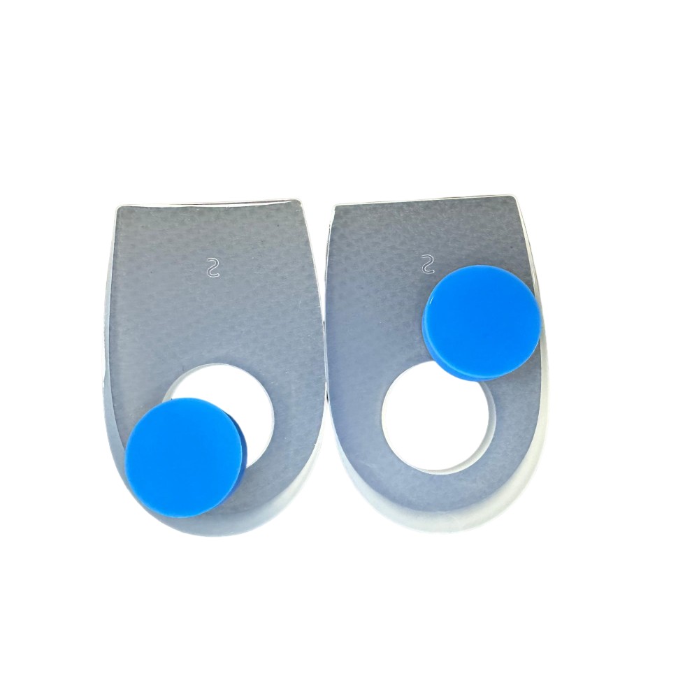 Υποπτέρνιο Σιλικόνης με Αποσπώμενη Οπή Άκανθας από Gel. Ζεύγος. L2496.