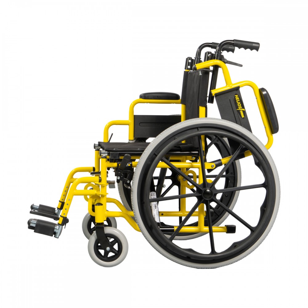 Παιδικό Αναπηρικό Αμαξίδιο “HELIOS”. Πλάτος Καθίσματος 35cm. Τροχοί 22''. 0815009. Παιδικό Αναπηρικό Αμαξίδιο “HELIOS”. Πλάτος Καθίσματος 35cm. Τροχοί 22''. 0815009.