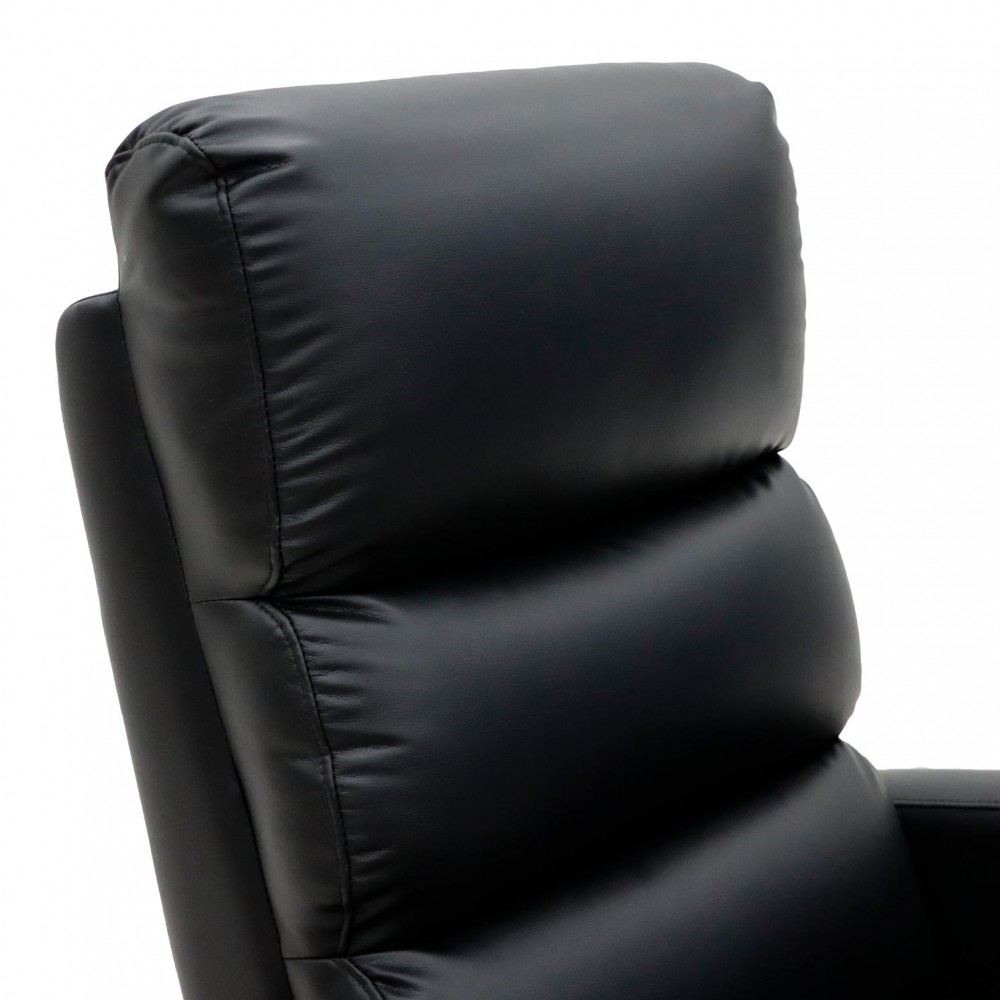 Ανακλινόμενη Πολυθρόνα Ανάπαυσης Θερμαινόμενη με Μασάζ Δόνησης. Βάρος Χρήστη έως 135Kg. Μαύρη. 0815708. Ανακλινόμενη Πολυθρόνα Ανάπαυσης Θερμαινόμενη με Μασάζ Δόνησης. Βάρος Χρήστη έως 135Kg. Μαύρη. 0815708.