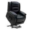 Ανακλινόμενη Πολυθρόνα Ανάπαυσης NYX II. Βάρος Χρήστη έως 150Kg. Μαύρο. 0815735. 