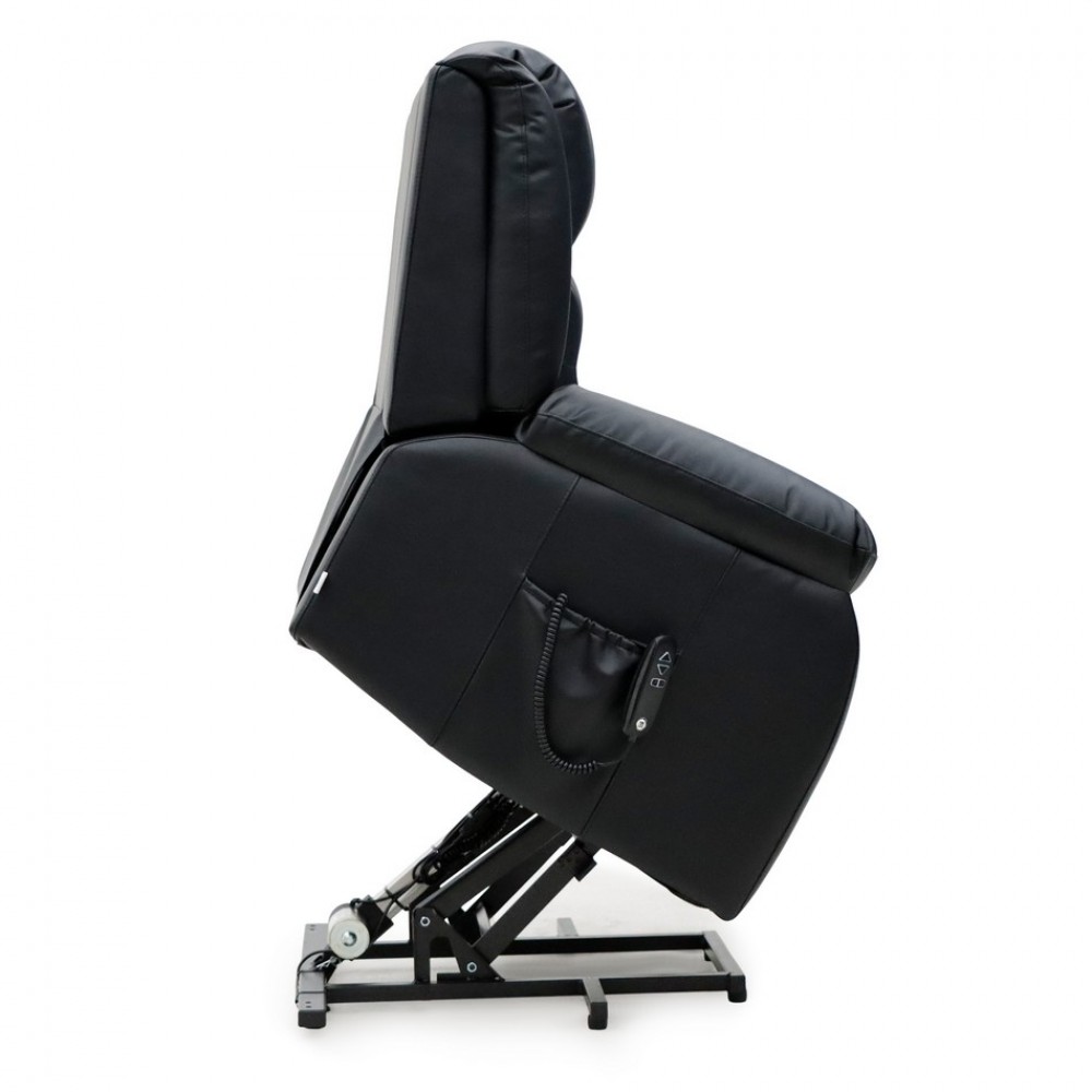 Ανακλινόμενη Πολυθρόνα Ανάπαυσης NYX II. Βάρος Χρήστη έως 150Kg. Μαύρο. 0815735. 