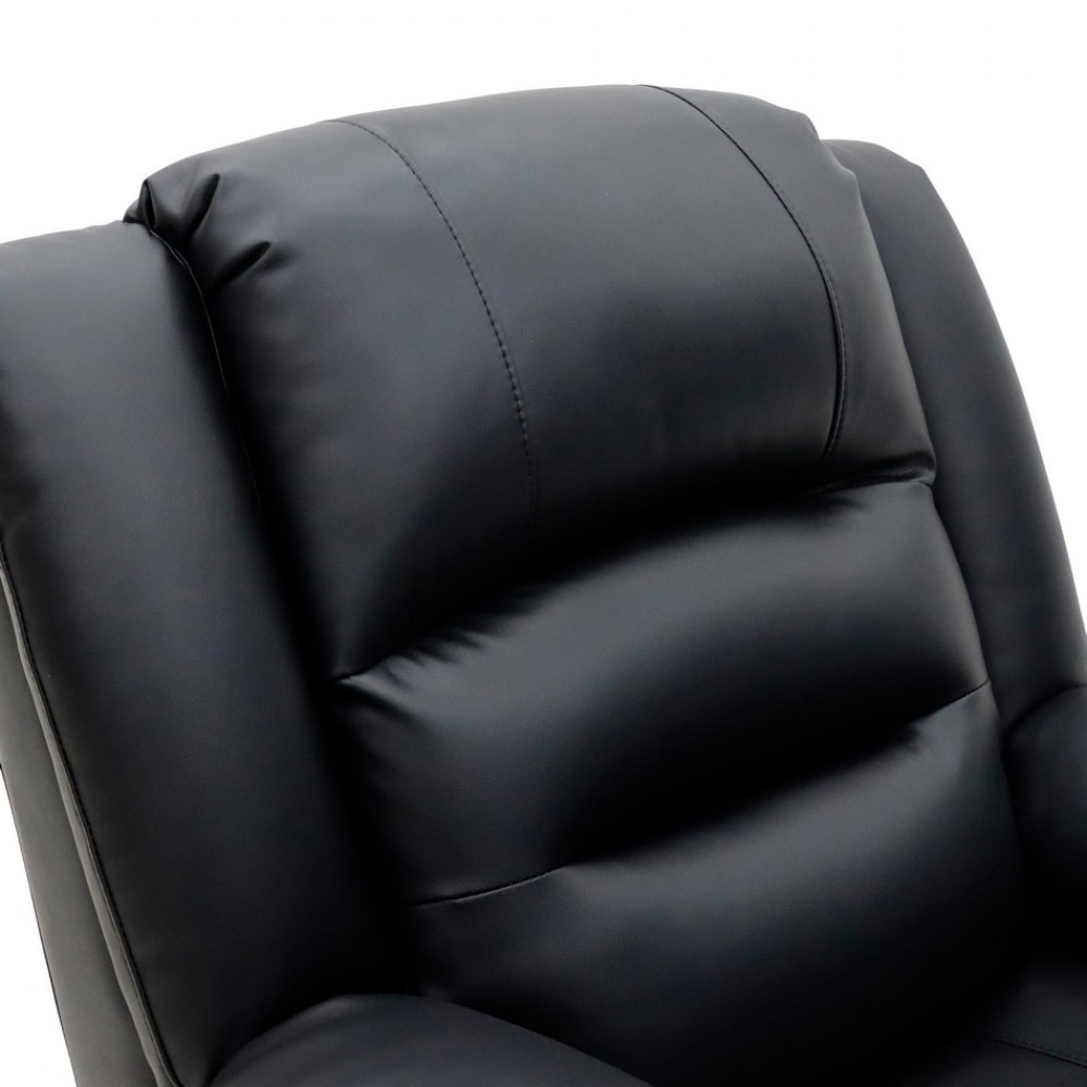 Ανακλινόμενη Πολυθρόνα Ανάπαυσης NYX II. Βάρος Χρήστη έως 150Kg. Μαύρο. 0815735. 