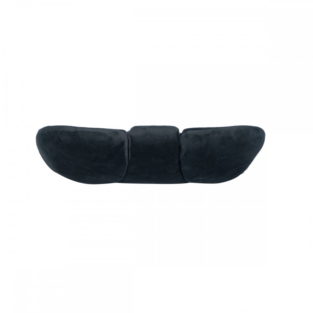Μαξιλάρι Κόκκυγα "PREMIUM" Memory Foam με Αφαιρούμενη Εγκοπή U. 45x43x12cm. Μαύρο. 0815765. 