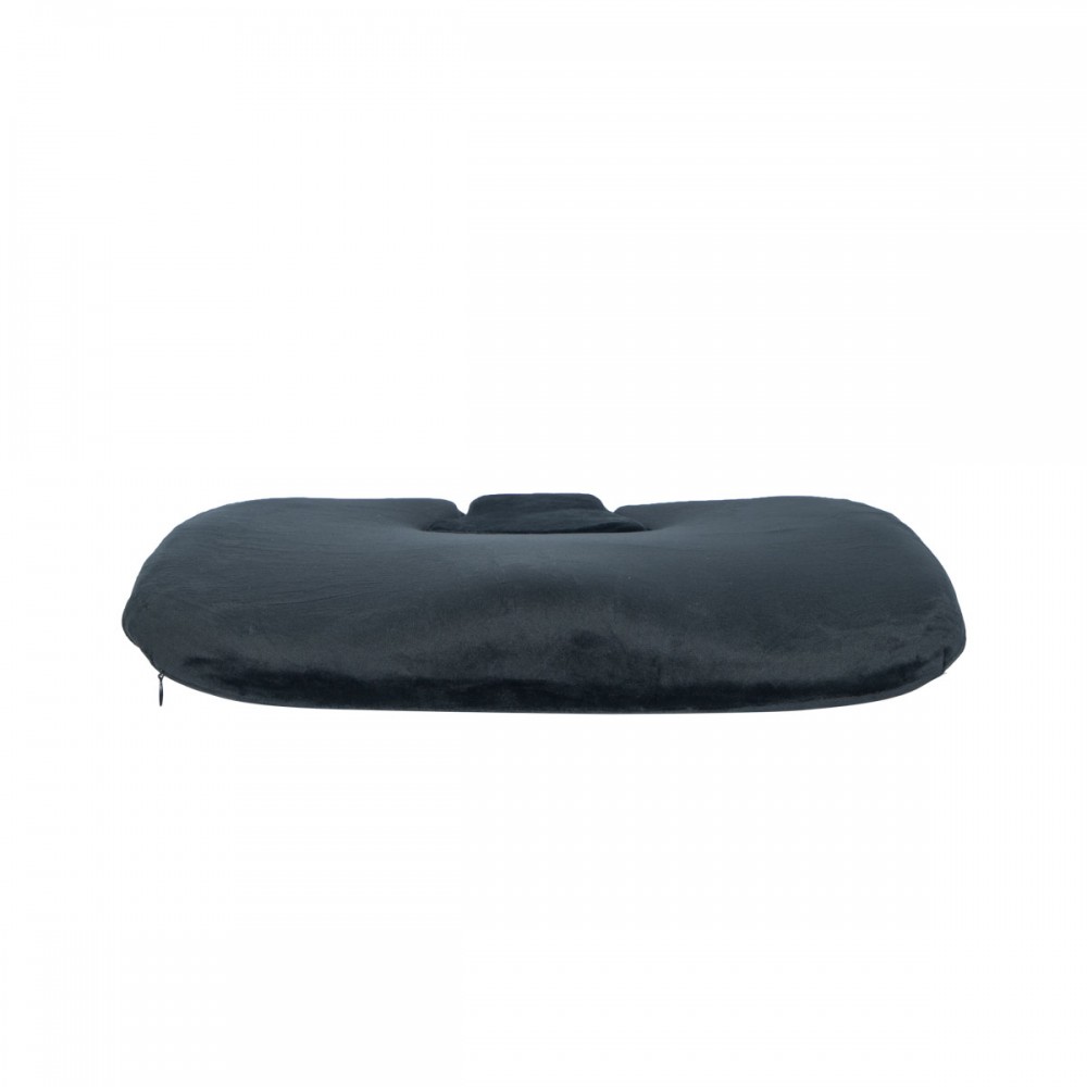 Μαξιλάρι Κόκκυγα "PREMIUM" Memory Foam με Αφαιρούμενη Εγκοπή U. 45x43x12cm. Μαύρο. 0815765. 