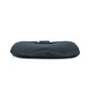 Μαξιλάρι Κόκκυγα "PREMIUM" Memory Foam με Αφαιρούμενη Εγκοπή U. 45x43x12cm. Μαύρο. 0815765. 