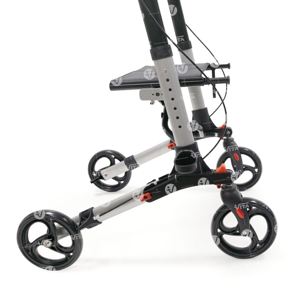 Περιπατητήρας Rollator ACTIVE MOVE. Αλουμινίου. Αναδιπλούμενος. Βάρος Χρήστη 135 Kg. 