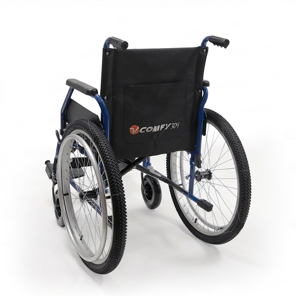 Αναπηρικό Αμαξίδιο Παντός Εδάφους VT 309 "All Terrain". Φουσκωτοί Τροχοί 24". Πλάτος Καθίσματος 46cm.  