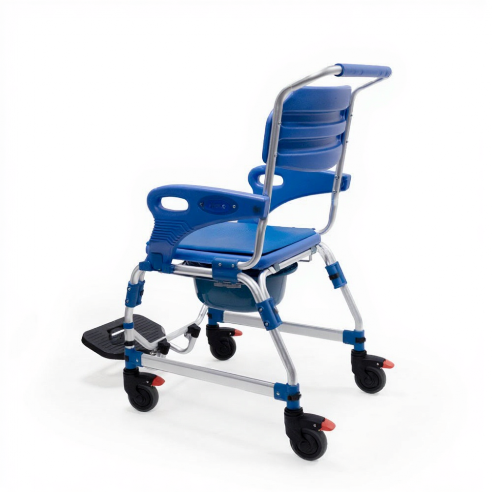 Καρέκλα Μπάνιου & Μεταφοράς WC HYDRO Πολλαπλών Χρήσεων. Αλουμινίου. Vita 09-2-124.