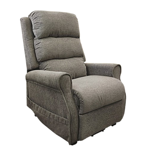 Ανακλινόμενη Ηλεκτρική Πολυλειτουργική Πολυθρόνα Ανύψωσης "GRACE" Vita Orthopedics. Υφασμάτινη Αεριζόμενη Επένδυση. MF Grey.