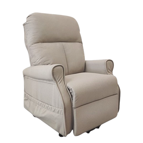 Ανακλινόμενη Ηλεκτρική Πολυλειτουργική Πολυθρόνα Ανύψωσης  “IRIS ROLLER” με Λειτουργία Δόνησης & Μασάζ Shiatsu.  Χρώμα Γκρι Μπεζ. VITA Orthopedics 09-2-149. 