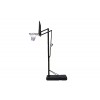VIKING Μπασκέτα Pro Hoop 44″ με Βάση και Ρυθμιζόμενο Ύψος 230-305 cm.  