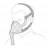 Στοματορινική Μάσκα CPAP/BiPAP YF-02 Yuwell Breathwear. VITA 13-2-025. 