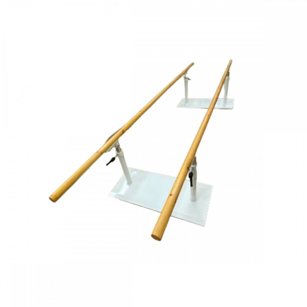 Δίζυγο με Αναδιπλούμενες Παράλληλες Μπάρες και Ξύλινα Κιγκλιδώματα.