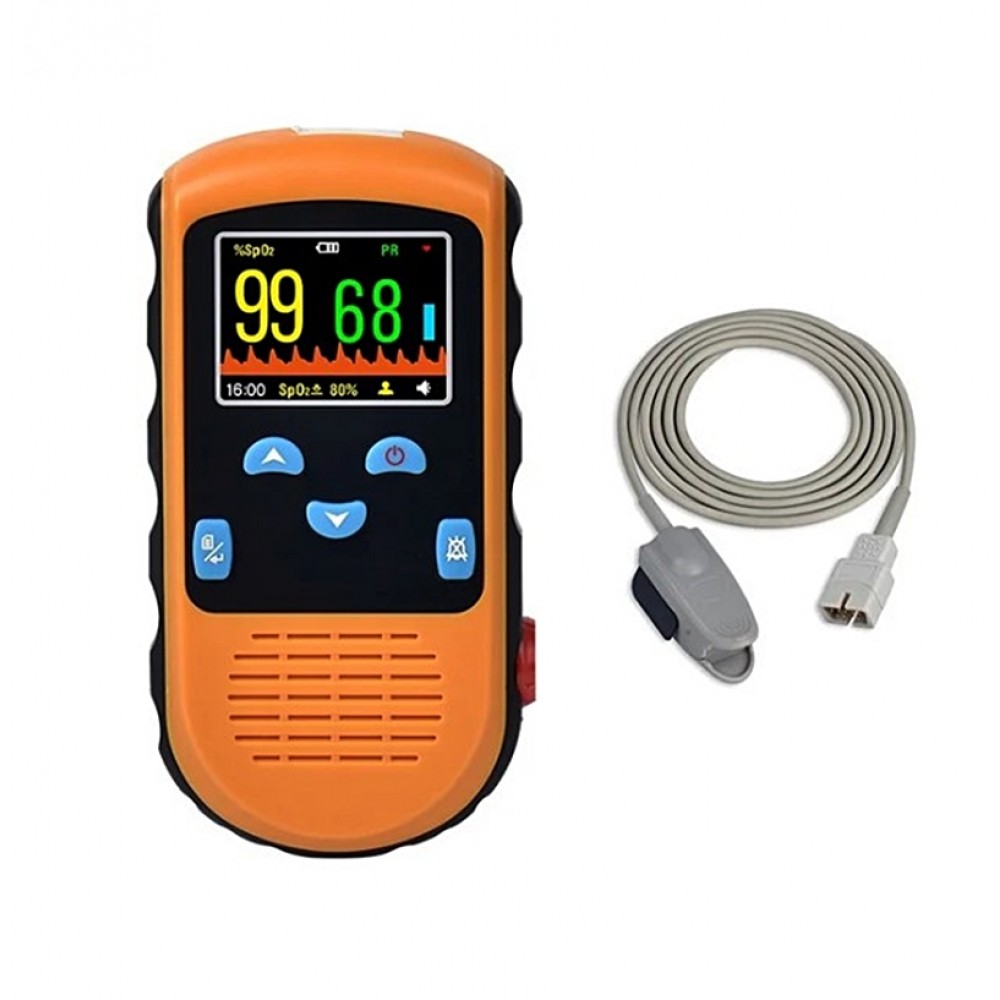 Οξύμετρο Παλμικό Φορητό Lepu Medical PC-66B 24ωρης Μέτρησης. 
