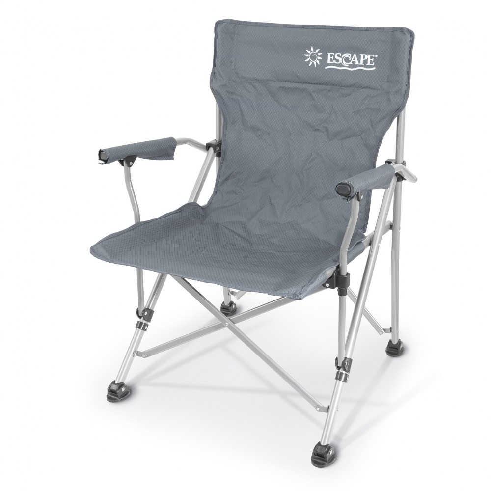 Καρέκλα Πτυσσόμενη Escape Deluxe. 62x62x91cm. Γκρι. 15600. Καρέκλα Πτυσσόμενη Escape Deluxe. 62x62x91cm. Γκρι. 15600.