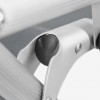 Καρεκλάκι Παραλίας ESCAPE PLUS Αναπαυτικό με Ψηλά Πόδια. Αλουμινίου. Γκρι. 54x70x75 cm. 15615.