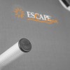Καρεκλάκι Παραλίας ESCAPE Max. Ενισχυμένο & Ευρύχωρο. 62x70x75. Αλουμινίου-Πτυσσόμενο. Γκρι Σκούρο. 15677.