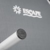 Καρεκλάκι Παραλίας ESCAPE High Αλουμινίου. Σκούρο Γκρι. 53x68x68 cm. 15681.