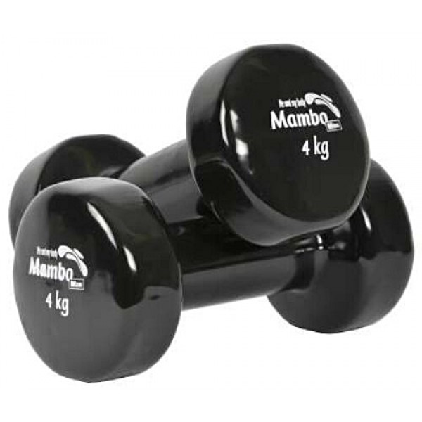 Αλτήρας Χεριών Mambo Max Dumbbell MVS με Επικάλυψη Βινυλίου. 4,0Kg. Μαύρο. 1Τεμάχιο. AC-3296. Αλτήρας Χεριών Mambo Max Dumbbell MVS με Επικάλυψη Βινυλίου. 4,0Kg. Μαύρο. 1Τεμάχιο. AC-3296.