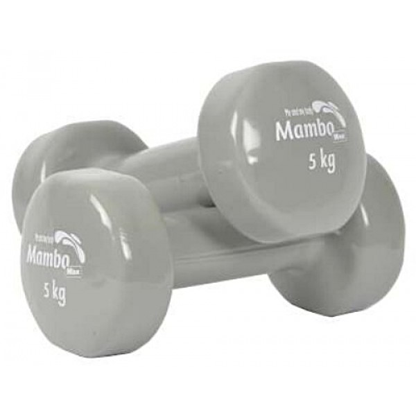 Αλτήρας Χεριών Mambo Max Dumbbell MVS με Επικάλυψη Βινυλίου. 5,0Kg. Γκρι. 1Τεμάχιο. AC-3297. Αλτήρας Χεριών Mambo Max Dumbbell MVS με Επικάλυψη Βινυλίου. 5,0Kg. Γκρι. 1Τεμάχιο. AC-3297.