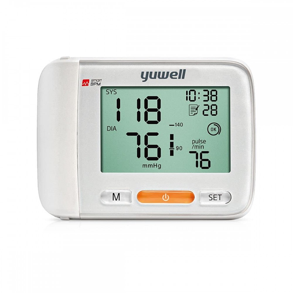 Ηλεκτρονικό Πιεσόμετρο Καρπού Yuwell YE8600A. Ηλεκτρονικό Πιεσόμετρο Καρπού Yuwell YE8600A.