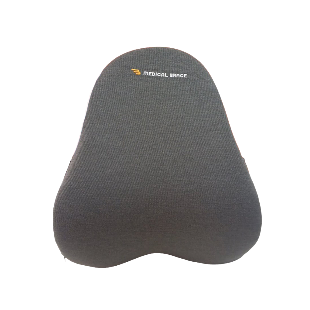 Ανατομικό Μαξιλάρι Πλάτης Pear Back. Γκρι. 39,5x46x14 cm. MB.HC1814.   