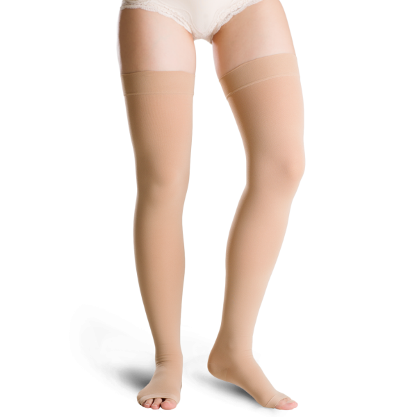 Θεραπευτικές Κάλτσες VARISAN TOP Ριζομηρίου Σιλικόνης Ccl 1 Ανοικτών Δακτύλων-Κανονικού Ύψους. Συμπίεση 18-21 mmHg. Μπεζ. 2041.  Θεραπευτικές Κάλτσες VARISAN TOP Ριζομηρίου Σιλικόνης Ccl 1 Ανοικτών Δακτύλων-Κανονικού Ύψους. Συμπίεση 18-21 mmHg. Μπεζ. 2041.