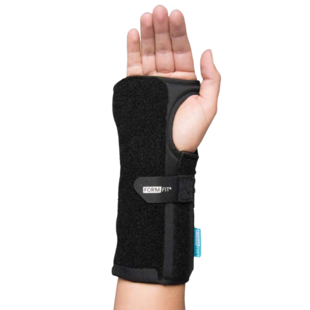 Ελαστικός Νάρθηκας Καρπού 20cm “FORMFIT WRIST 20 UNIVERSAL”. Δεξιός. Μαύρο. Ortholand. Ελαστικός Νάρθηκας Καρπού 20cm “FORMFIT WRIST 20 UNIVERSAL”. Δεξιός. Μαύρο. Ortholand.
