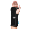 Ελαστικός Νάρθηκας Καρπού 20cm “FORMFIT WRIST 20 UNIVERSAL”. Δεξιός. Μαύρο. Ortholand. 