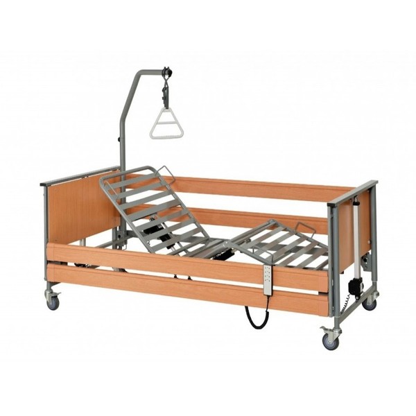 Ηλεκτρικό Κρεβάτι, Πολύσπαστο για Επαγγελματική Οικιακή Φροντίδα, με Κάγκελα και Αναρτήρα. ECOFIT S . Ηλεκτρικό Κρεβάτι, Πολύσπαστο για Επαγγελματική Οικιακή Φροντίδα, με Κάγκελα και Αναρτήρα. ECOFIT S .