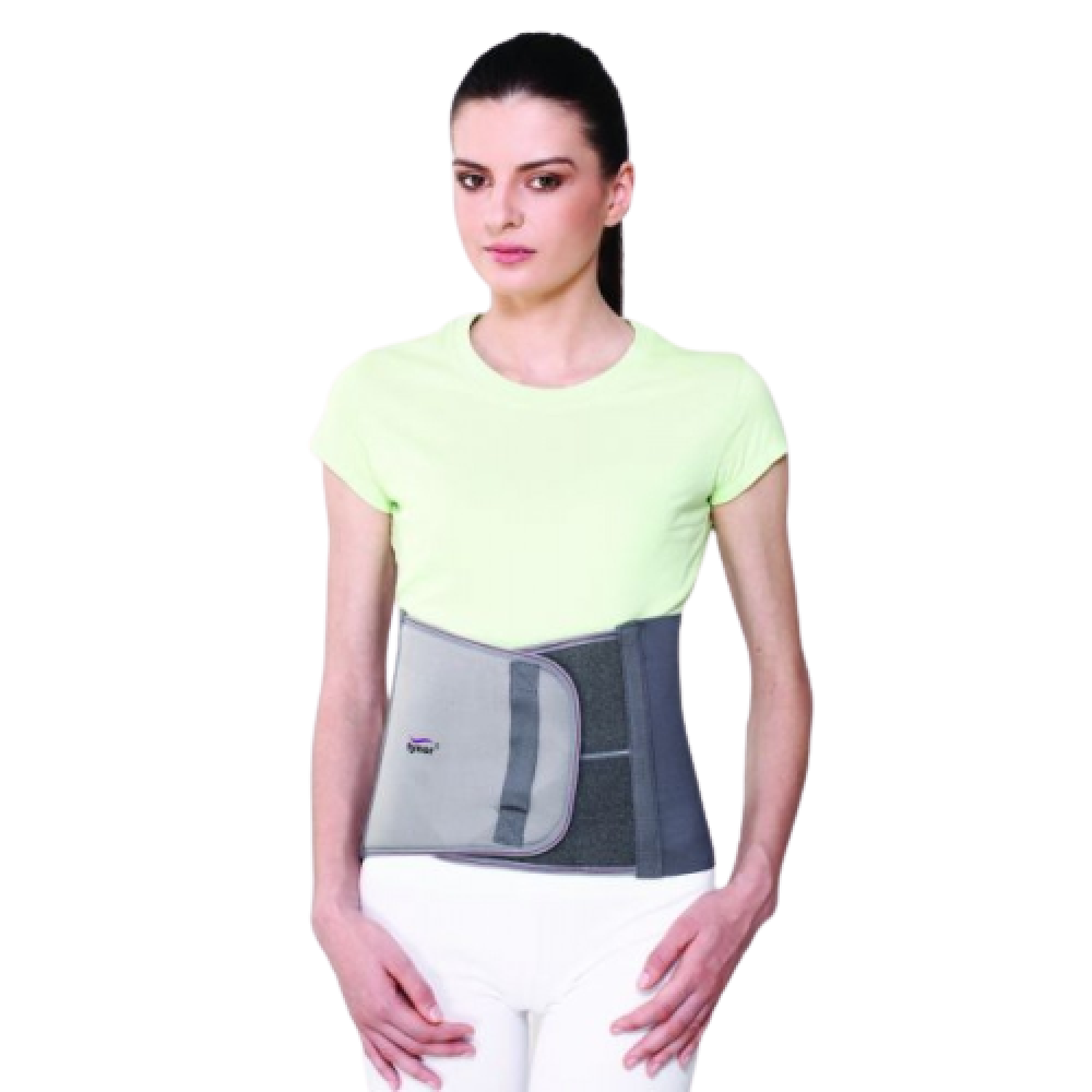 Ελαστική Ζώνη Κοιλιάς με Μπανέλες Abdominal Support. Ύψος 22cm. Ortholand. 