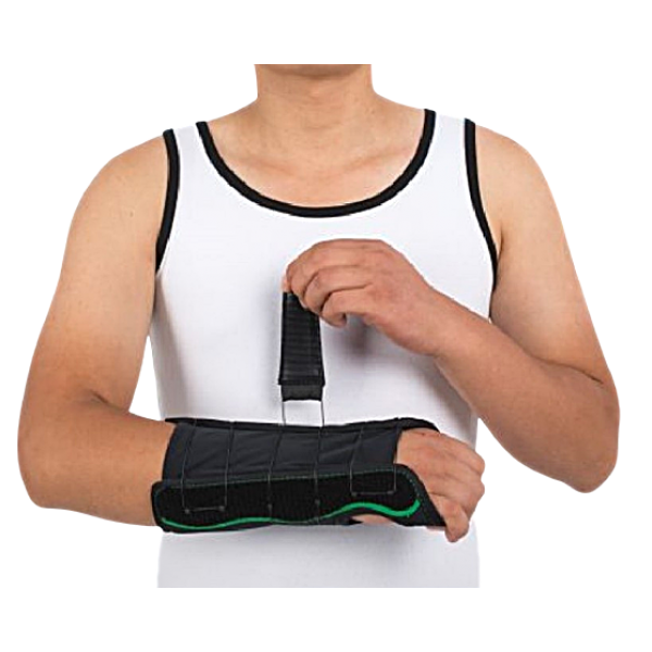 Ελαστικός Νάρθηκας Σταθεροποίησης Καρπού με Δέστρες. Μπανέλες 25cm. One Size. VH/FOREARM W/LACE Ortholand. Ελαστικός Νάρθηκας Σταθεροποίησης Καρπού με Δέστρες. Μπανέλες 25cm. One Size. VH/FOREARM W/LACE Ortholand.