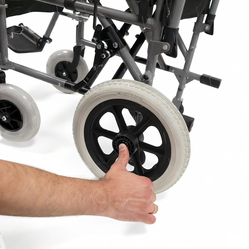 Αναπηρικό Αμαξίδιο Μεταφοράς "MULTI-XTR". Τροχοί 12". Πλάτος Καθίσματος 46cm. 09-2-011. 