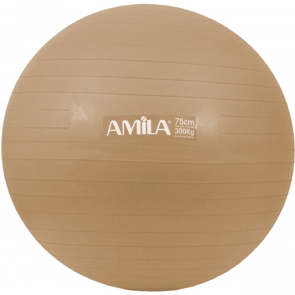Μπάλα Γυμναστικής AMILA GYMBALL 75cm Χρυσή Bulk Μπάλα Γυμναστικής AMILA GYMBALL 75cm Χρυσή Bulk