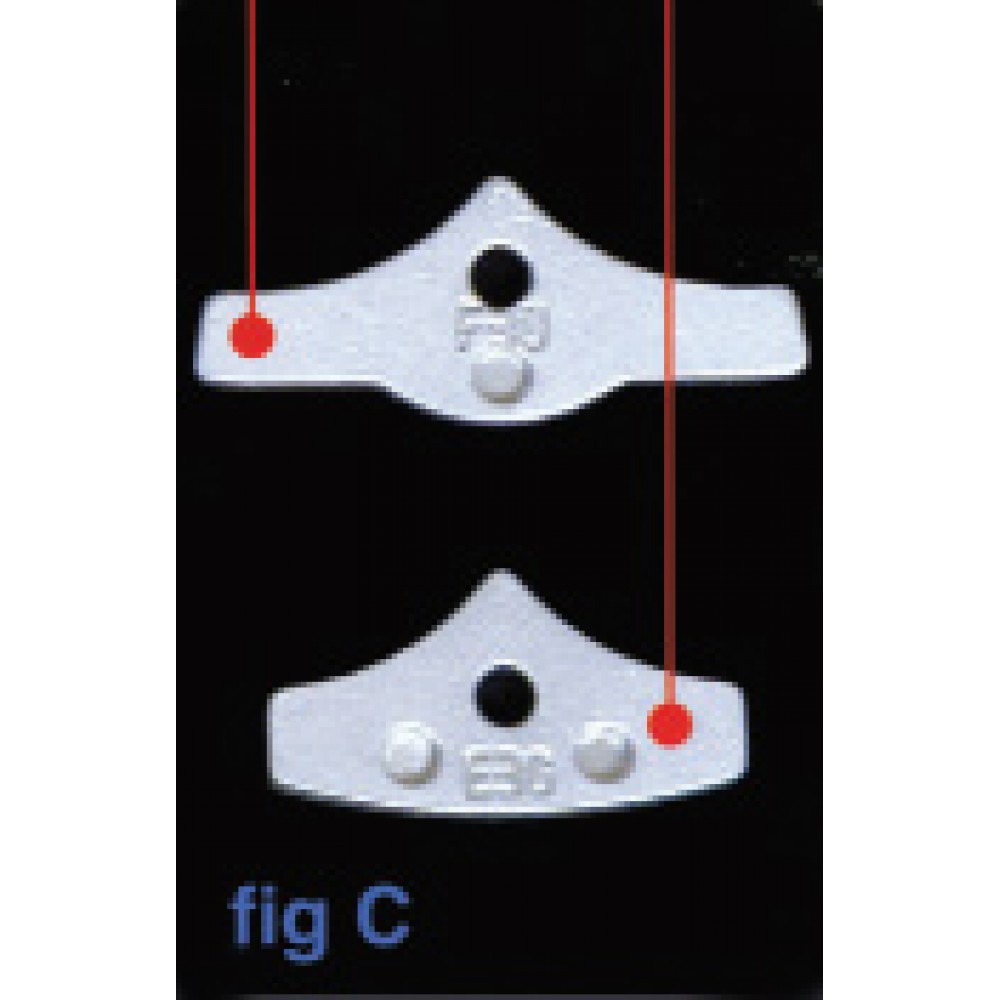 Νάρθηκας Πρόσθιου Χιαστού 4 Σημείων 4POWER FRONT/R. Δεξιός. Μαύρο. 