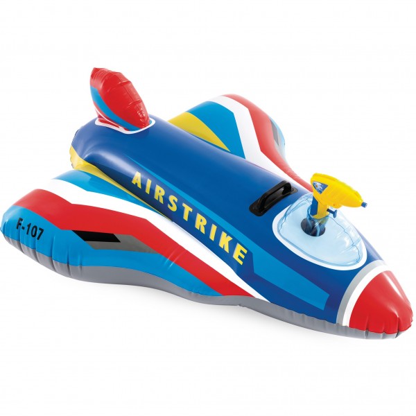Φουσκωτό Παιδικό Αεροπλανάκι Θαλάσσης INTEX Jet Fighter Ride-On. Μπλε. 57531B. Φουσκωτό Παιδικό Αεροπλανάκι Θαλάσσης INTEX Jet Fighter Ride-On. Μπλε. 57531B.