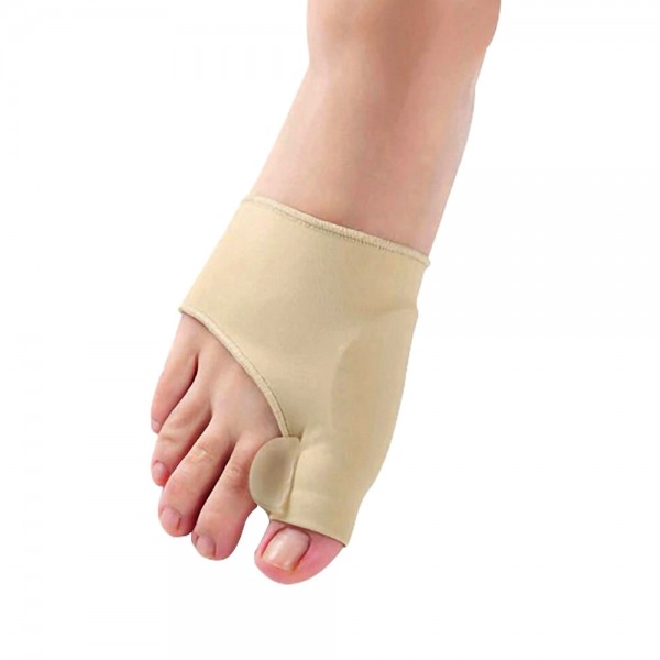 Υφασμάτινος Νάρθηκας Comodi Hallux με Gel για Ανακούφιση-Ευθυγράμμιση Βλαισού Μέγα Δακτύλου-Κότσι. One Size. AlfaCare COM HAL. 