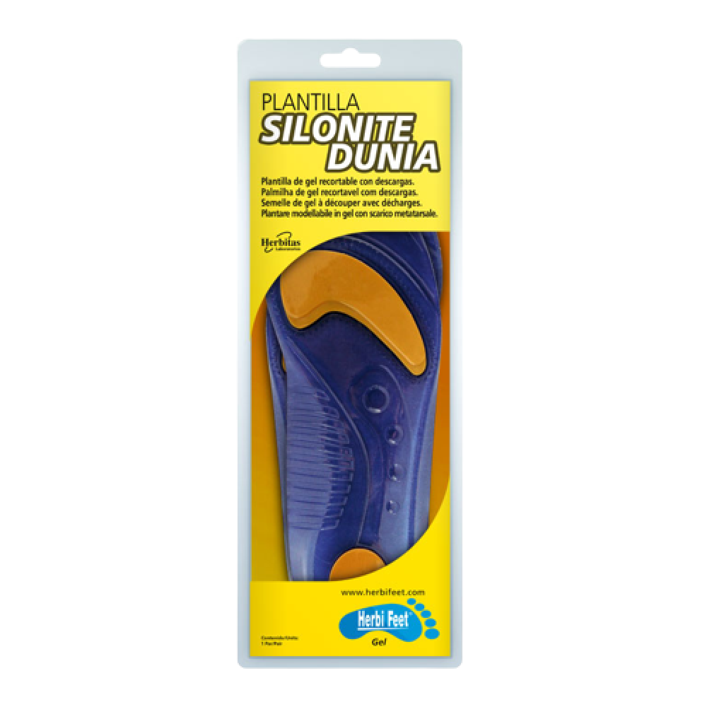Πέλμα Extra Soft Gel Silonite Dunia HF 6013. Ζεύγος. 