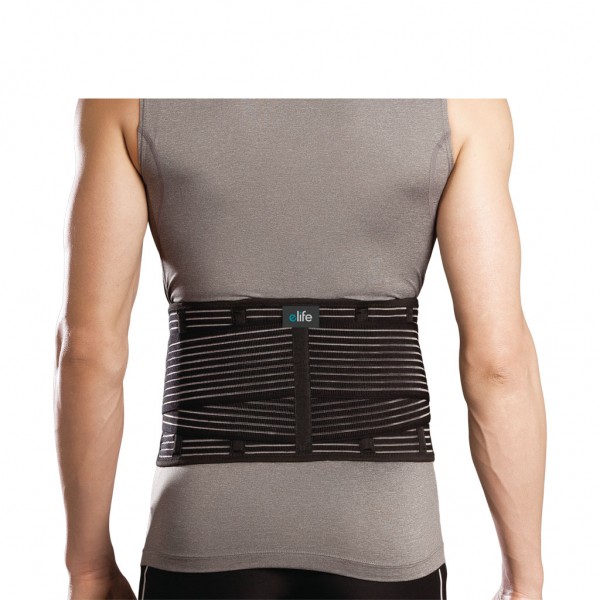Ventilated ζωνη CRISS-CROSS e-Life. Μαύρο.  Ventilated ζωνη CRISS-CROSS e-Life. Μαύρο.
