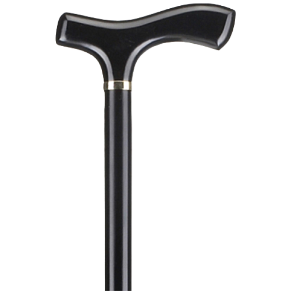 Μπαστούνι Μαύρο Ίσιας Λαβής. AC-834. Μπαστούνι Μαύρο Ίσιας Λαβής. AC-834.