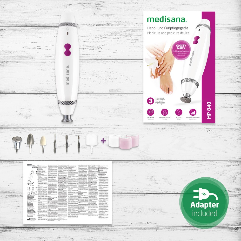 Συσκευή Μανικιούρ Πεντικιούρ Medisana MP-840. 85155. 