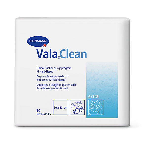 Πετσέτες Λουτρού Μίας Χρήσης Vala® Clean Εxtra. Ανάγλυφη Επιφάνεια. Αντοχή στο Σχίσιμο. 30x33 cm. 50 Τεμάχια. 9922340. Πετσέτες Λουτρού Μίας Χρήσης Vala® Clean Εxtra. Ανάγλυφη Επιφάνεια. Αντοχή στο Σχίσιμο. 30x33 cm. 50 Τεμάχια. 9922340.