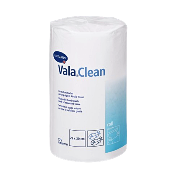 Vala® Clean Roll Χειροπετσέτες Mίας Χρήσης Υψηλής Απορροφητικότητας σε Ρολό. 22x30cm. 175 Τεμάχια. 9922512. Vala® Clean Roll Χειροπετσέτες Mίας Χρήσης Υψηλής Απορροφητικότητας σε Ρολό. 22x30cm. 175 Τεμάχια. 9922512.