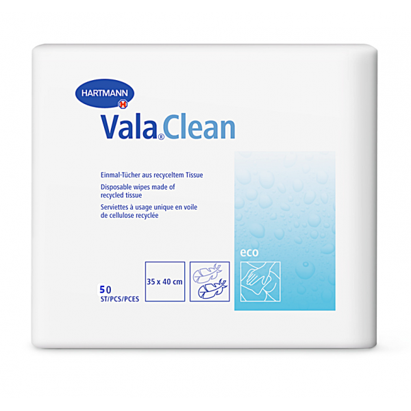 Vala® Clean Eco Πετσέτες Καθαρισμού 3Φύλλων Μίας Χρήσης για Ακράτεια. 35x40cm. 50 Tεμάχια. 9923391.  Vala® Clean Eco Πετσέτες Καθαρισμού 3Φύλλων Μίας Χρήσης για Ακράτεια. 35x40cm. 50 Tεμάχια. 9923391.