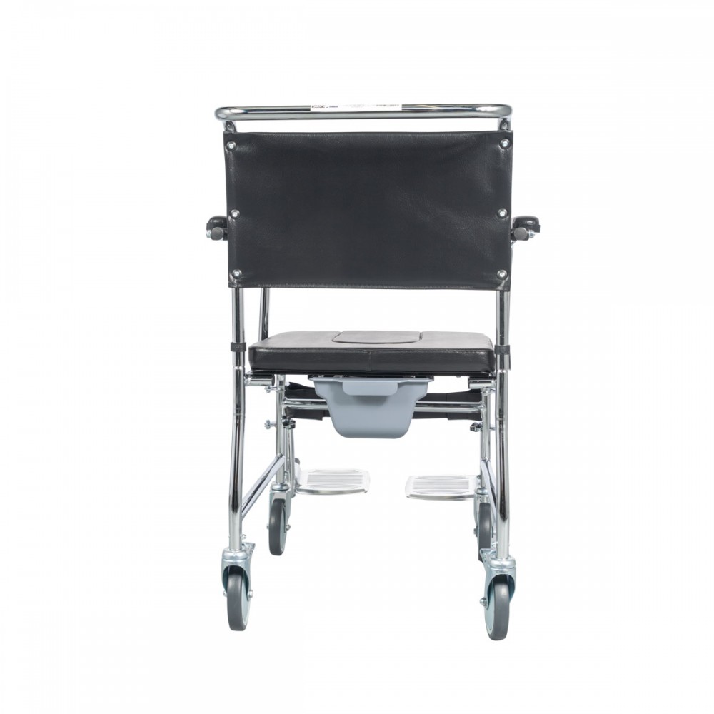 Αναπηρικό Αμαξίδιο με Συρταρωτό Δοχείο Τουαλέτας και Αφαιρούμενο Κάλυμμα Σχήματος U. 0806777. 