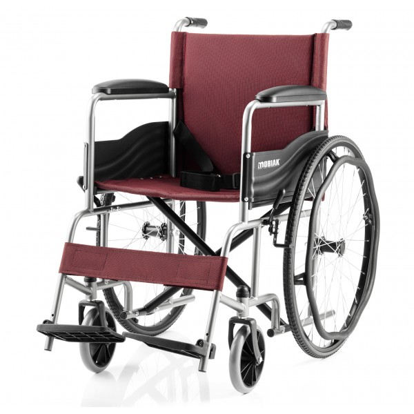 Αναπηρικό Αμαξίδιο Basic Απλού Τύπου, Πτυσσόμενο με Μεγάλους Τροχούς. Πλάτος Καθίσματος 46cm. 0808383. 